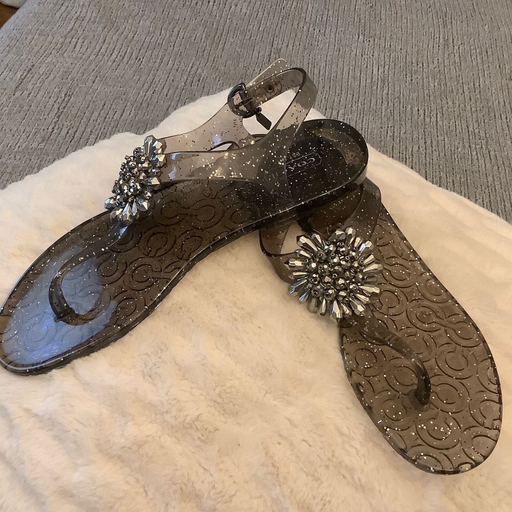 Coach Hilda Jelly Sandals